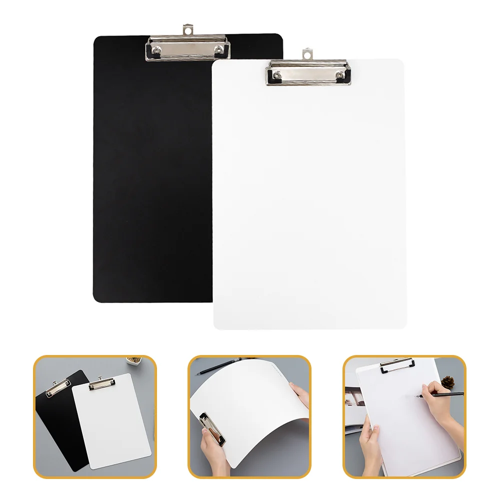 

Папка-клипса А4 4 шт., держатель для студентов, для хранения документов, офисные принадлежности для письма, папки, простые Стильные записки