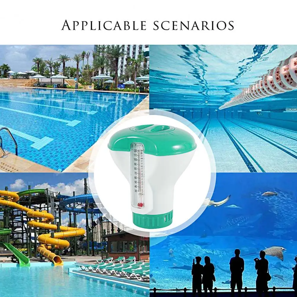 

Convenient Easy to Operation Floating 2-in-1 Tablet Dispenser Lightweight Tablet Dispenser Ergonomic for Daily Use