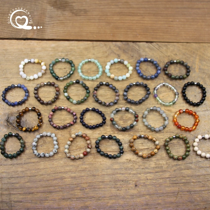 Медное кольцо в классическом стиле с инкрустацией натуральным полудрагоценным