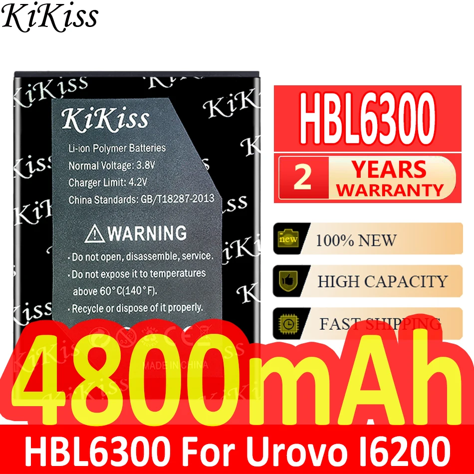 

KiKiss Powerful Battery HBL3000 HBL6300 HBL6000 HBL9000S HBL6310 For Urovo I6200 i6080 cBK2800 DBK2800 i3000 PDA i6310i i6310B