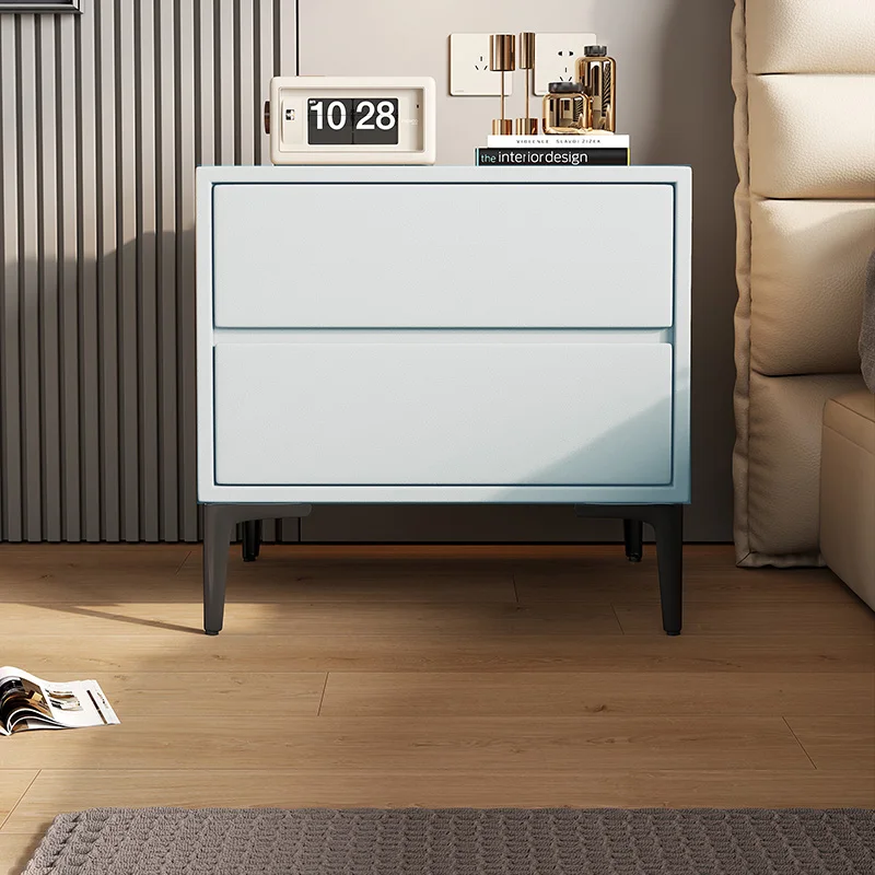 

Modern Nordic Nightstand Minimalist Table Bedroom Corner Cabinet Bedside Table Hotel Home Mesita De Noche Furniture For Bedroom