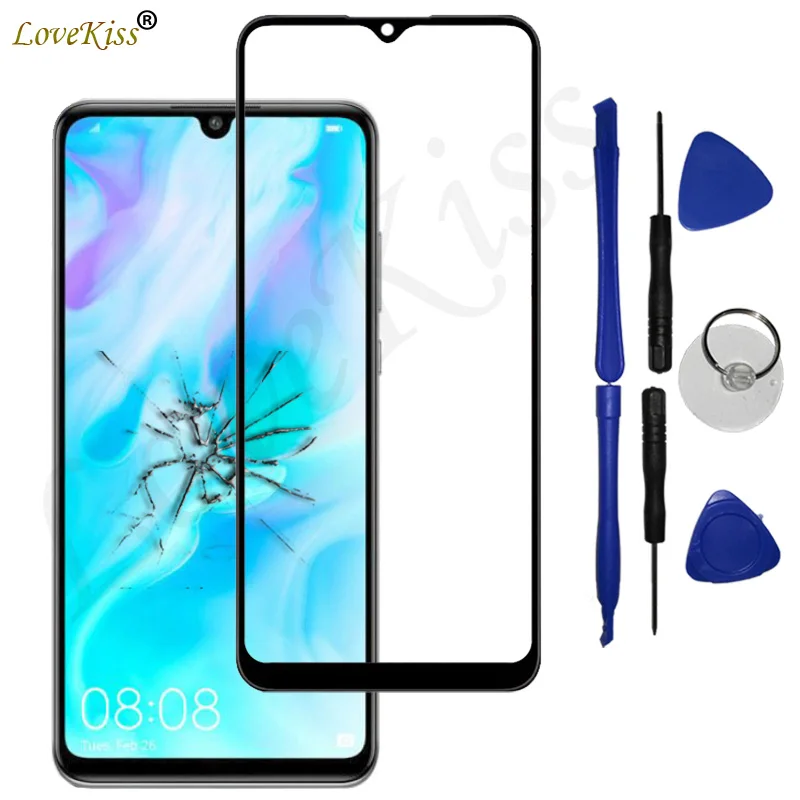 

Передняя панель для Huawei P20 Pro P30 Y7P Nova 4 4e P30Lite P20Pro P40 Lite E, сенсорный экран, стеклянная крышка объектива без ЖК-дисплея, датчик