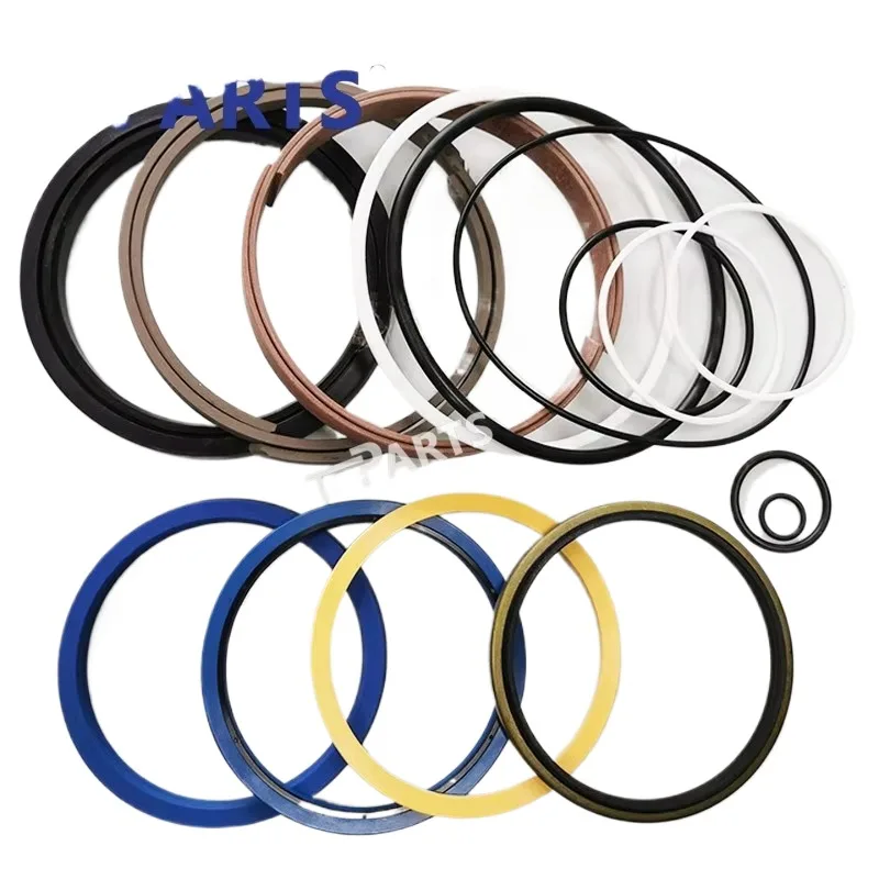 Комплект уплотнений гидравлического рычага цилиндра экскаватора Hyu-ndai R220lc-9s