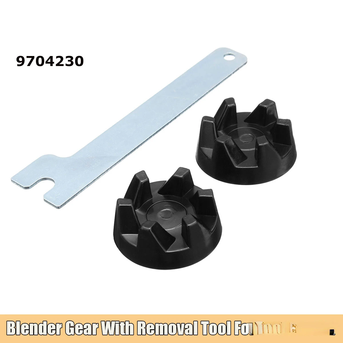 

Rubber Coupler Gear Clutch With Removal Tool Replacement Kit for Blender KitchenAid 9704230