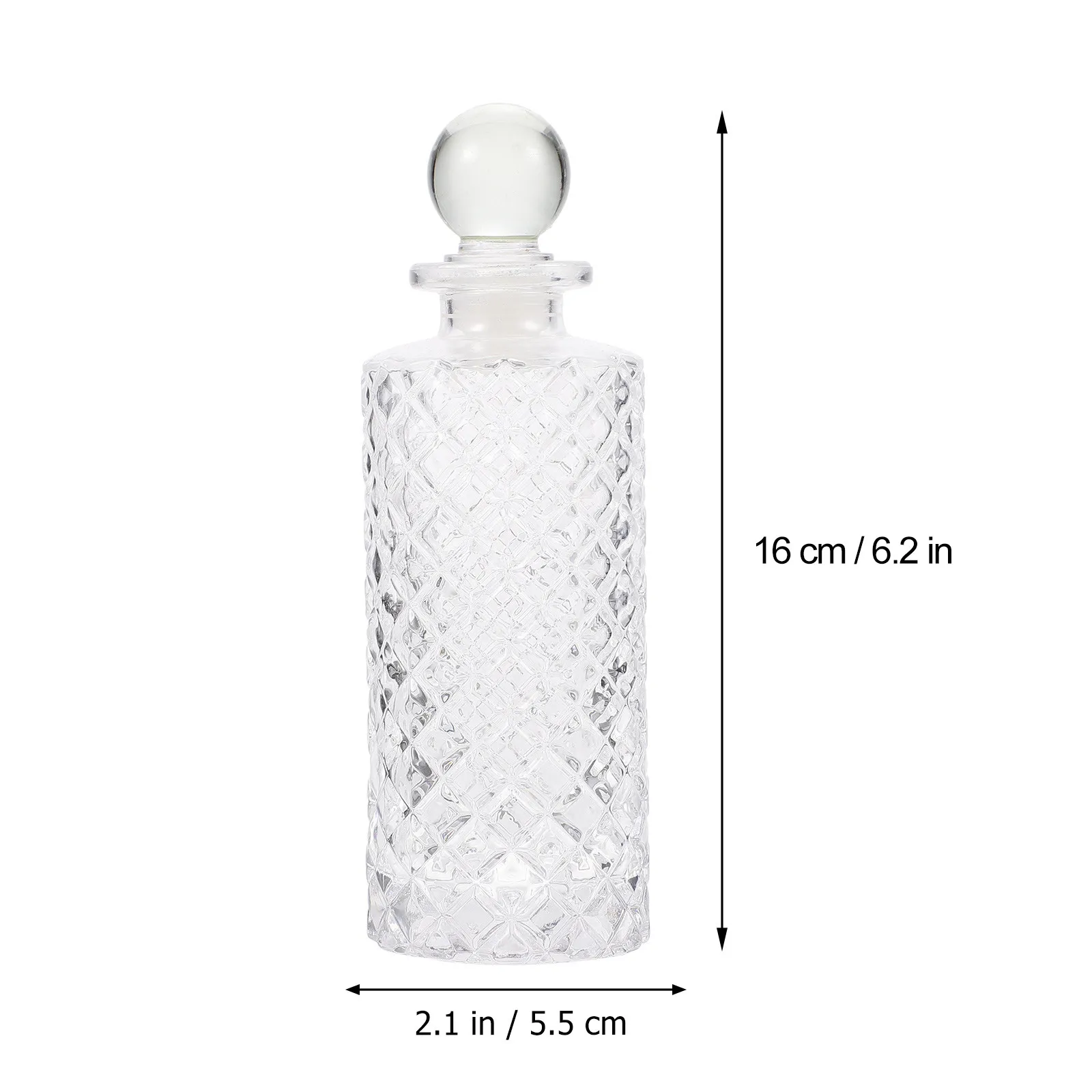 Набор из 3 стеклянных диффузорных бутылок с плоским дном и узким горлышком, для ароматерапии, безопасные для использования, контейнеры для ароматов, подарок для дома (art.: 3920d99483563) - 3920d99483563