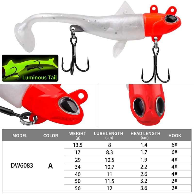 

Fishing Lures T-tail Fish-shaped For Pike 8cm 14g With Hook Spoon Wobble Luya Soft Fake Bait Fishing Accessories Tackle Lures