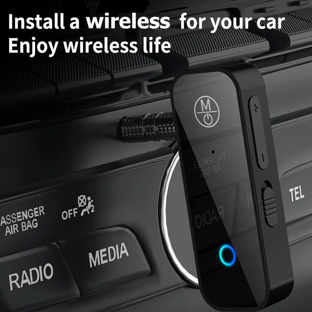 Bluetooth 5 0 адаптер AUX Донгл автомобильный комплект беспроводной аудио приемник