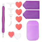 1 Набор DIY 5D инструменты для вышивки картин со стразами точечные ручки Волшебные липкие коврики для вышивки крестиком аксессуары для шитья наборы ремесел