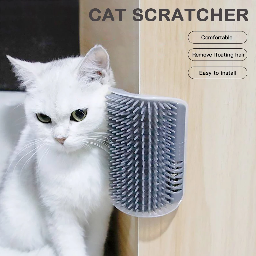 

Massager for Cats Pet Products Pets Goods Brush Remove Hair Comb Grooming Table Dogs Care Royal Canin Accessories Things Strip