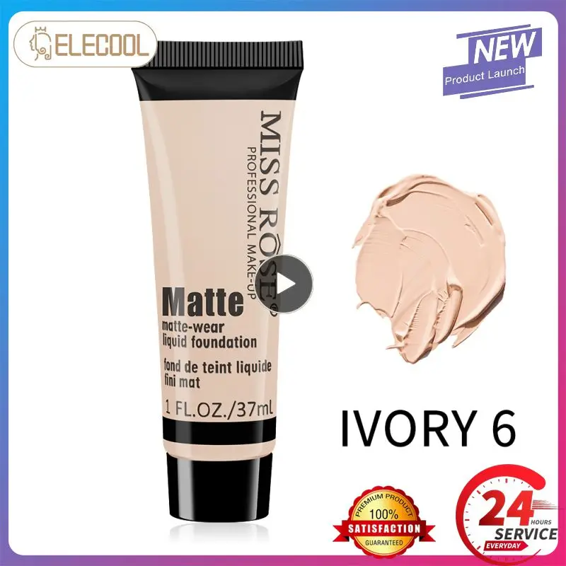 

Concealer Cover Acne Spots Brighten Face Face Base Foundation Cream 10 Colors Matte Liquid Foundation Cosmetics Modify Skin Tone