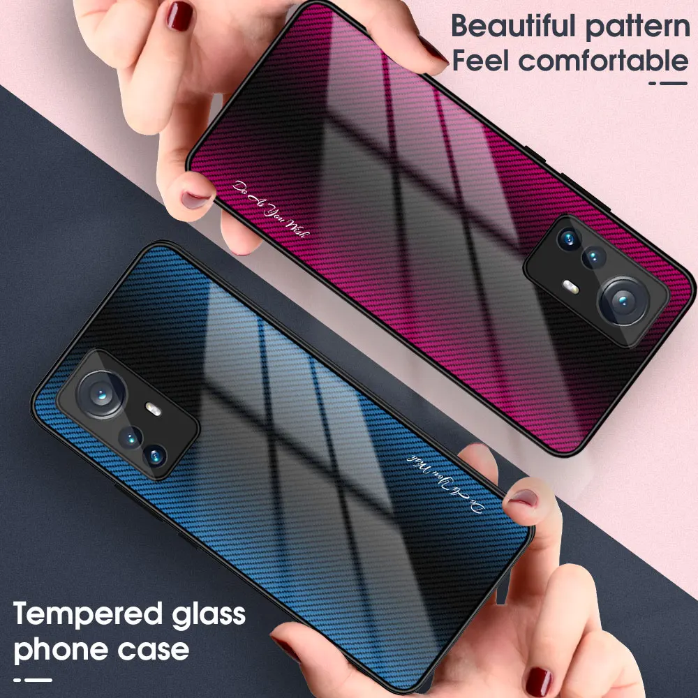 

Luxury Tempered Glass Phone Case For Xiaomi mi 12 12x 11 11t pro Cover for Xiaomi mi 11 t pro 11 Lite mi12 12Pro Case Back Cover