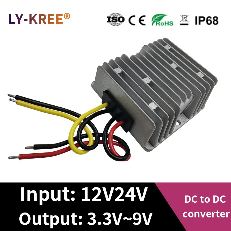 Преобразователь понижающий LY-KREE 12V 24V to 3 V 7 5V 6V 4 2 9V