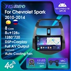 Автомагнитола TIEBRO 2 Din Android 10 для Chevrolet Spark 2010-2014 GPS-навигация стерео приемник 8G + 128G Авторадио Android авто