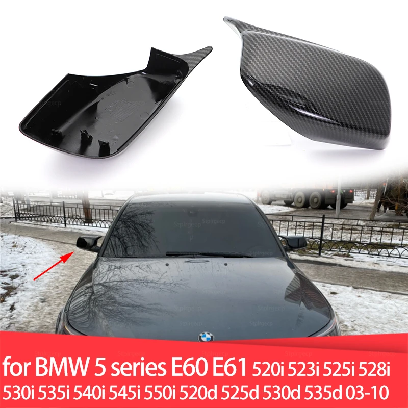 

for BMW 6 series E63 E64 630ci 630i 645ci 650i 635d 2003-2010 Door Wing Rearview Mirror Cover Replacement M Look Side Covers