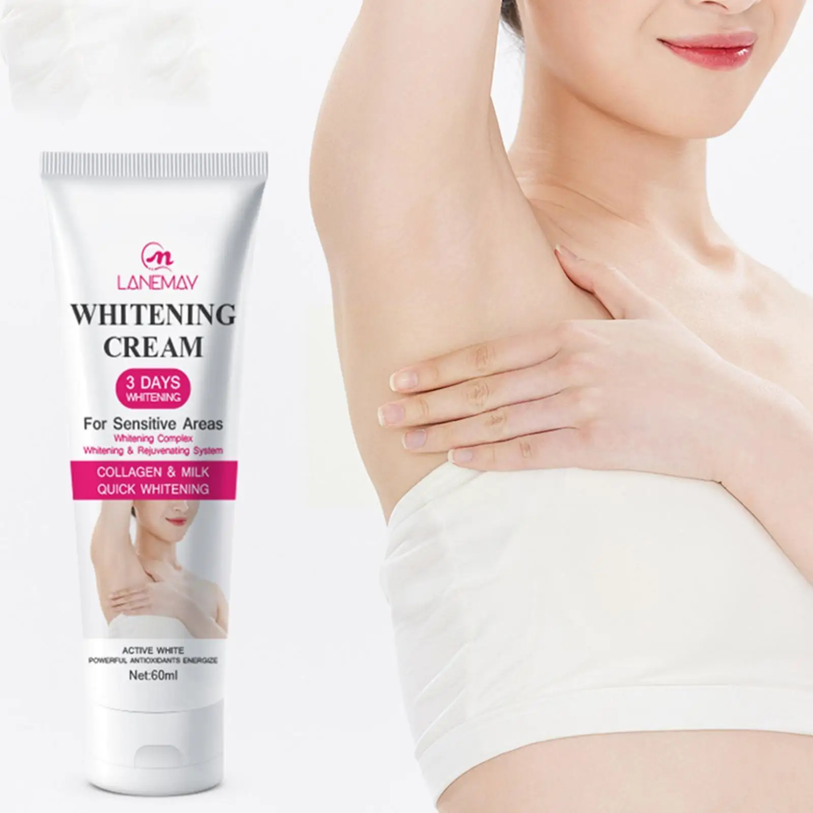 

Women Private Parts Underarm Whitening Cream Brightening Sensitive Whitening Beauty Darkening 2022 And Parts Armpit Cream P7J3