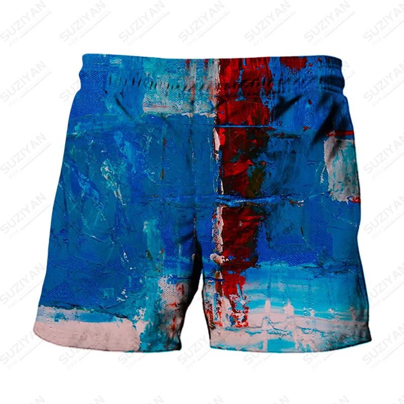 

2022 Urban Style Quality Swim Shorts Men Online Hot Sale Funny Patterns Swim Beach Shorts Gentlemanlike Mens Clothing Swim