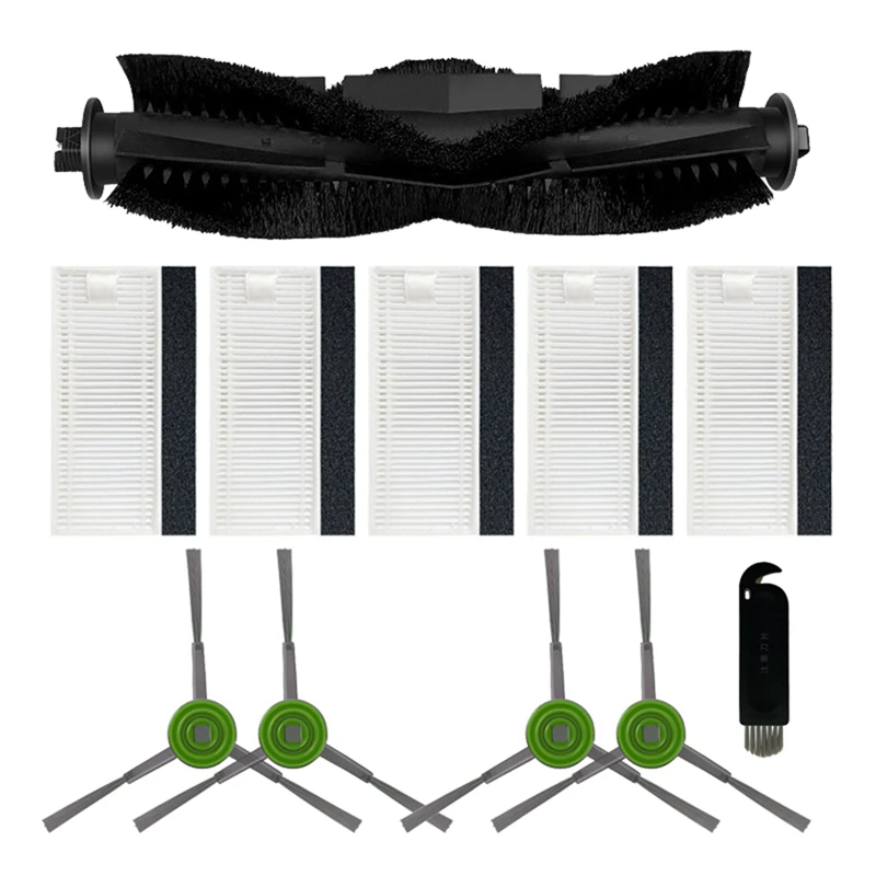 

Сменные детали для робота-пылесоса Thamtu G11, основная роликовая щетка EAS, боковая щетка, фильтр НЕРА