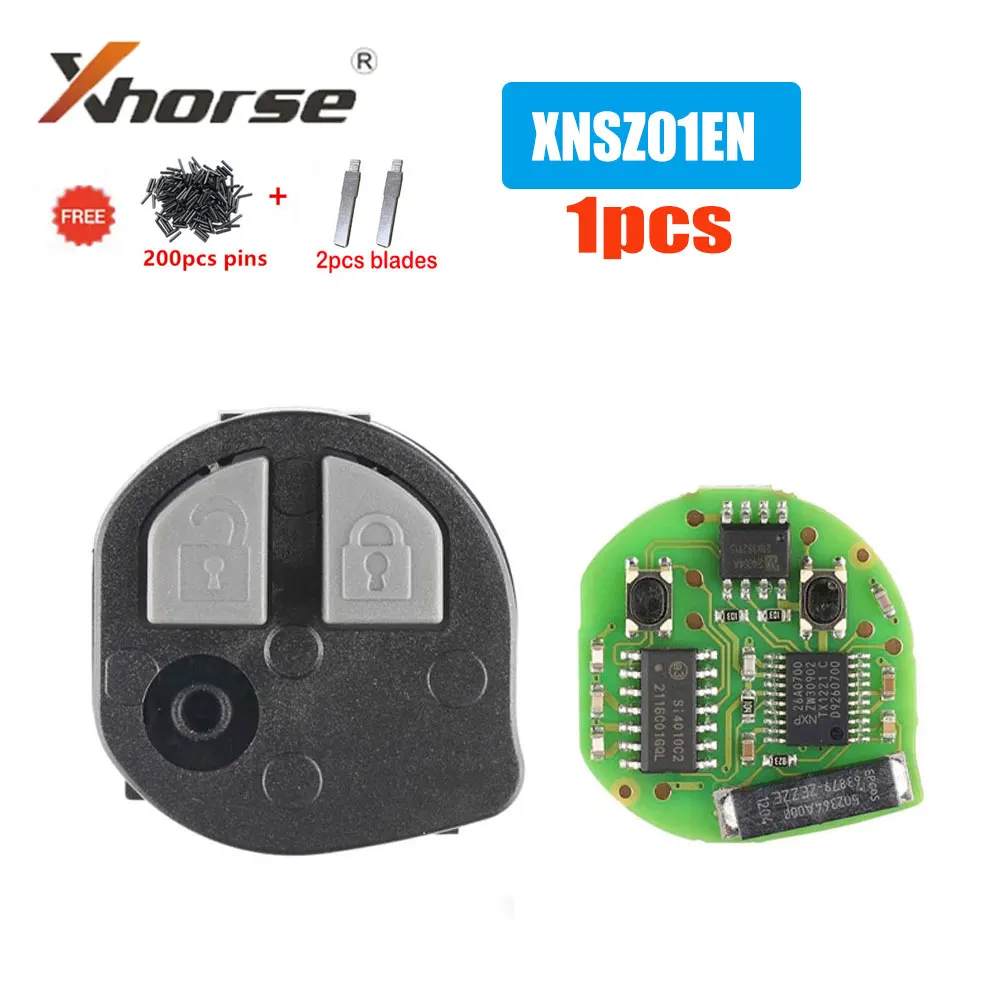 

1pcs/lot Xhorse XNSZ01EN Wireless Remote Key SU.ZK Type for Suzuki 2 Buttons Universal Car Remote Key for VVDI2 VVDI Key Tool