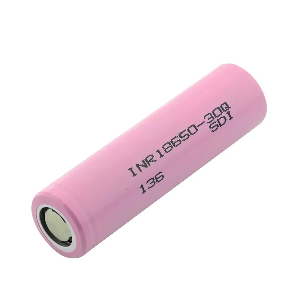

NEW IN New 1-10Pcs 3.7V 3000mAh INR18650 30Q li-ion Batteries INR 18650 Rechargeable battery 20A High Drain For LED Flashlight