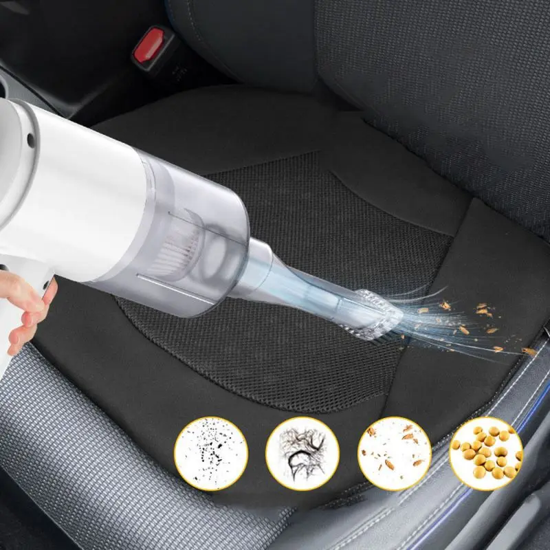 

2 in 1 Wireless Handheld Car Vacuum Cleaner & Air Blower 2000PA Suction Portable Dust Buster for Home Office Car Interior