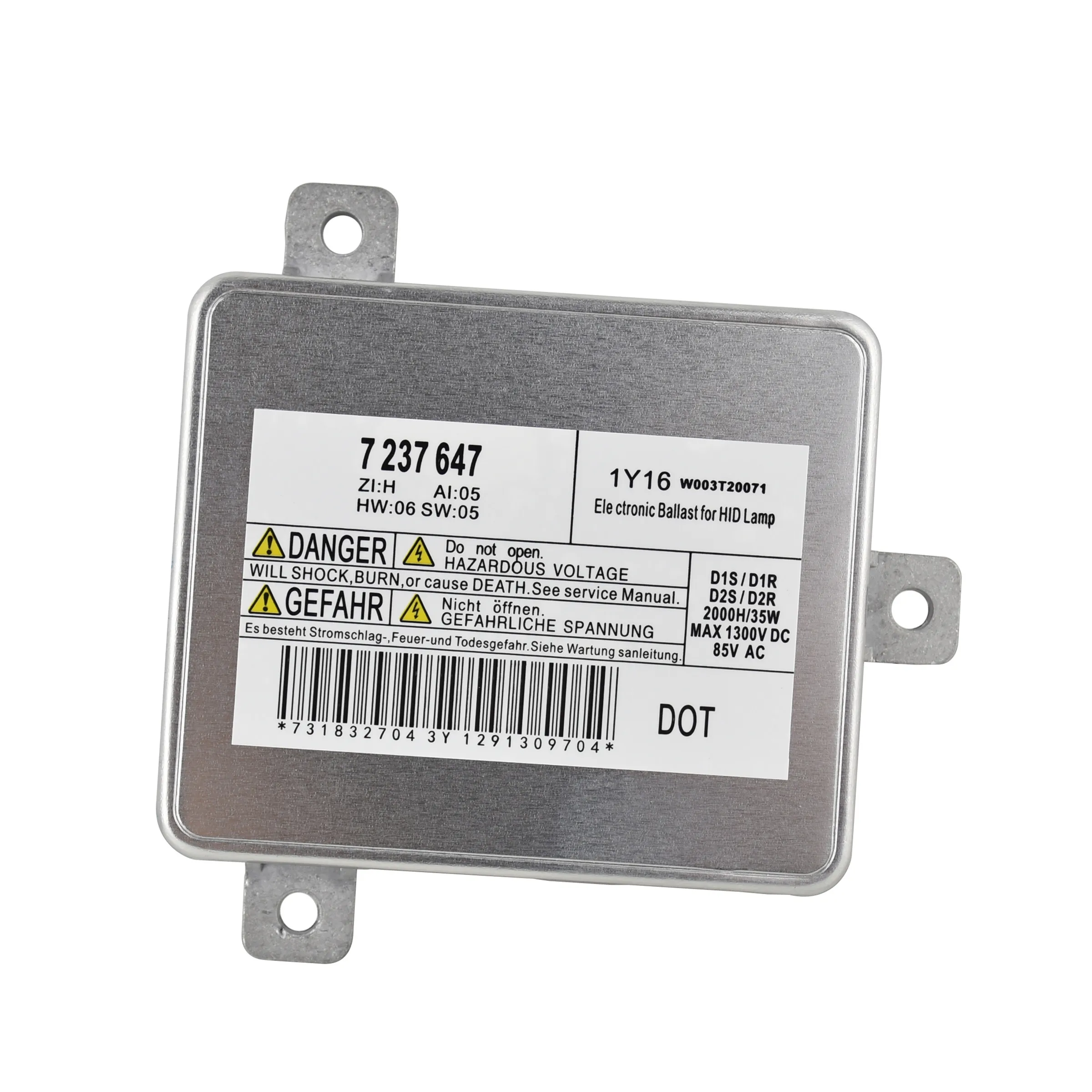 

Модуль блока управления ксеноновым балластом 7237647 D1S HID W003T20071 для Mitsubishi BMW E90 F10 F11