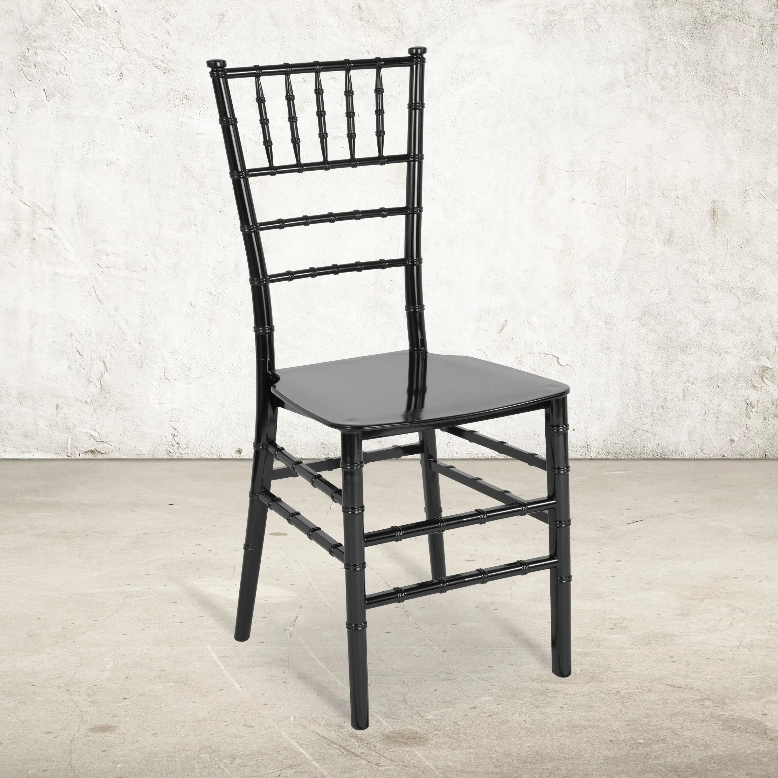 

Flash Furniture HERCULES Series Black Resin Stacking Chiavari Chair