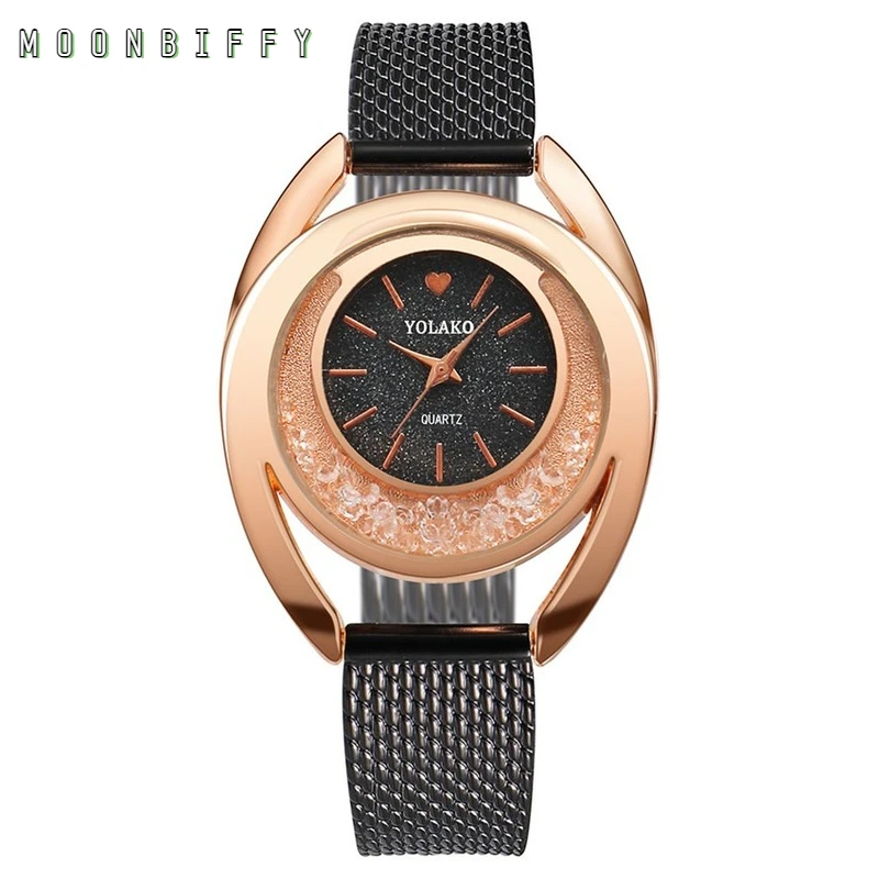 

2021 Hot-selling Fashion Ladies Heart-shaped Ball Watch Ladies Casual Quartz Watch Creative PVC Plastic High-end Quartz Watch