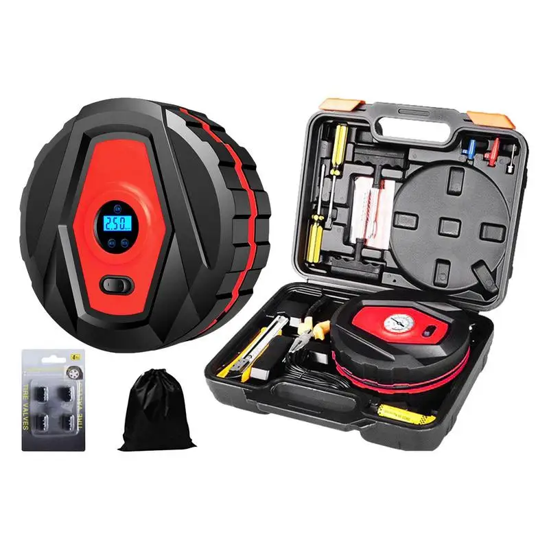 

Насос для шин Портативный, воздушный перезаряжаемый насос для мотоциклов, велосипедов, электромячей