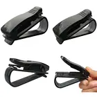 Универсальный автомобильный пластиковый держатель для солнцезащитных очков, билетов, чеков, карт