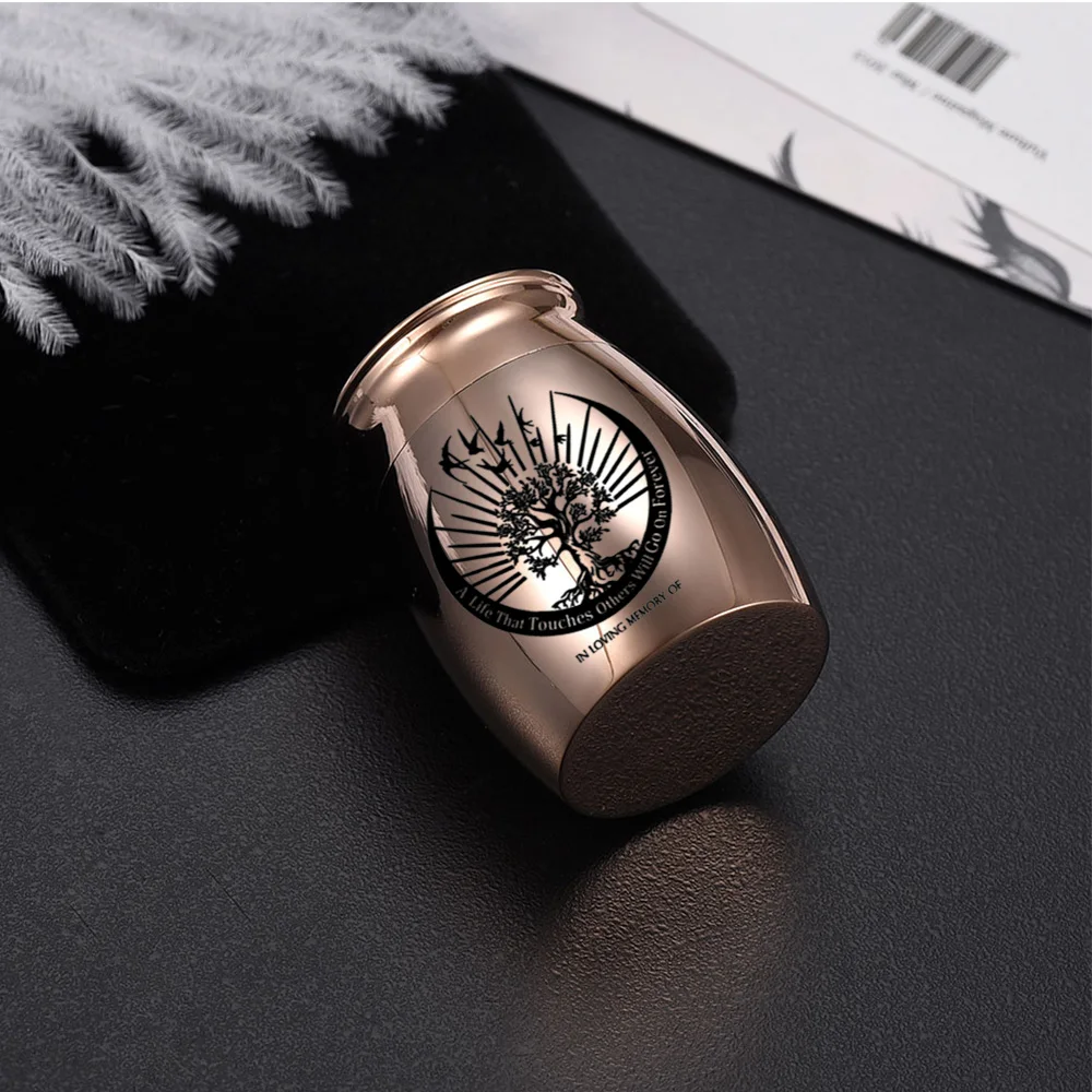 Мини-урна Из Алюминиевого Сплава Для Праха Держатель Кремации Домашних Животных