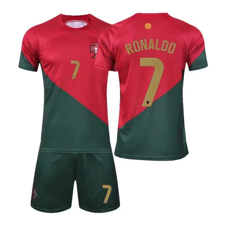 

Футболка мужская с круглым вырезом, футболка оверсайз с коротким рукавом, для футбола, Криштиану Роналду, Размер 7, для лета