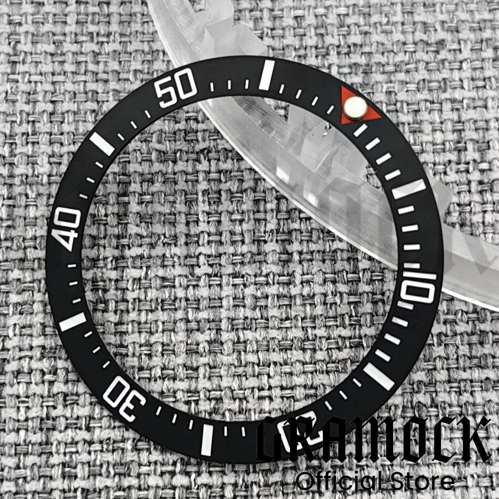 Gramock новый 40 мм черный/белый/синий/зеленый керамический безель подходит для часов