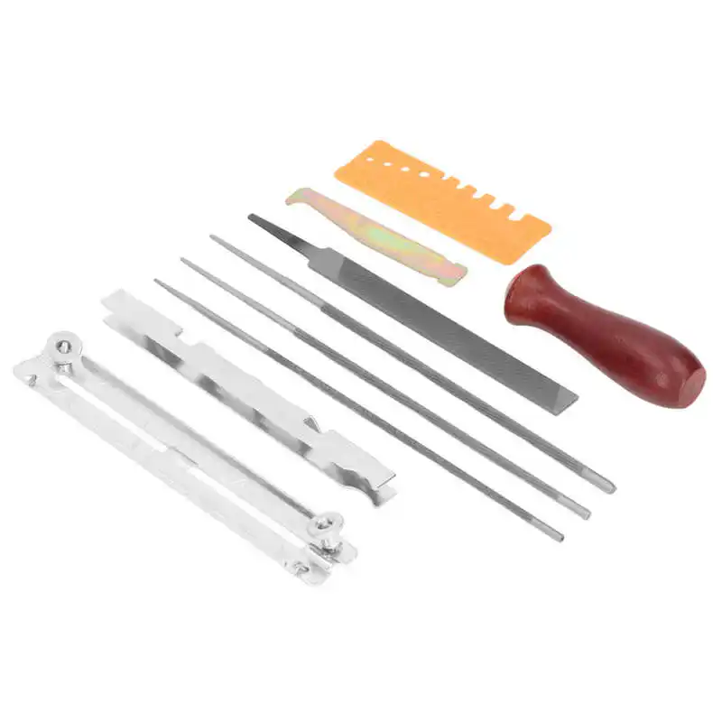 

Chainsaw Sharpener File Kit Chainsaw Teeth File for Craft for Workshop