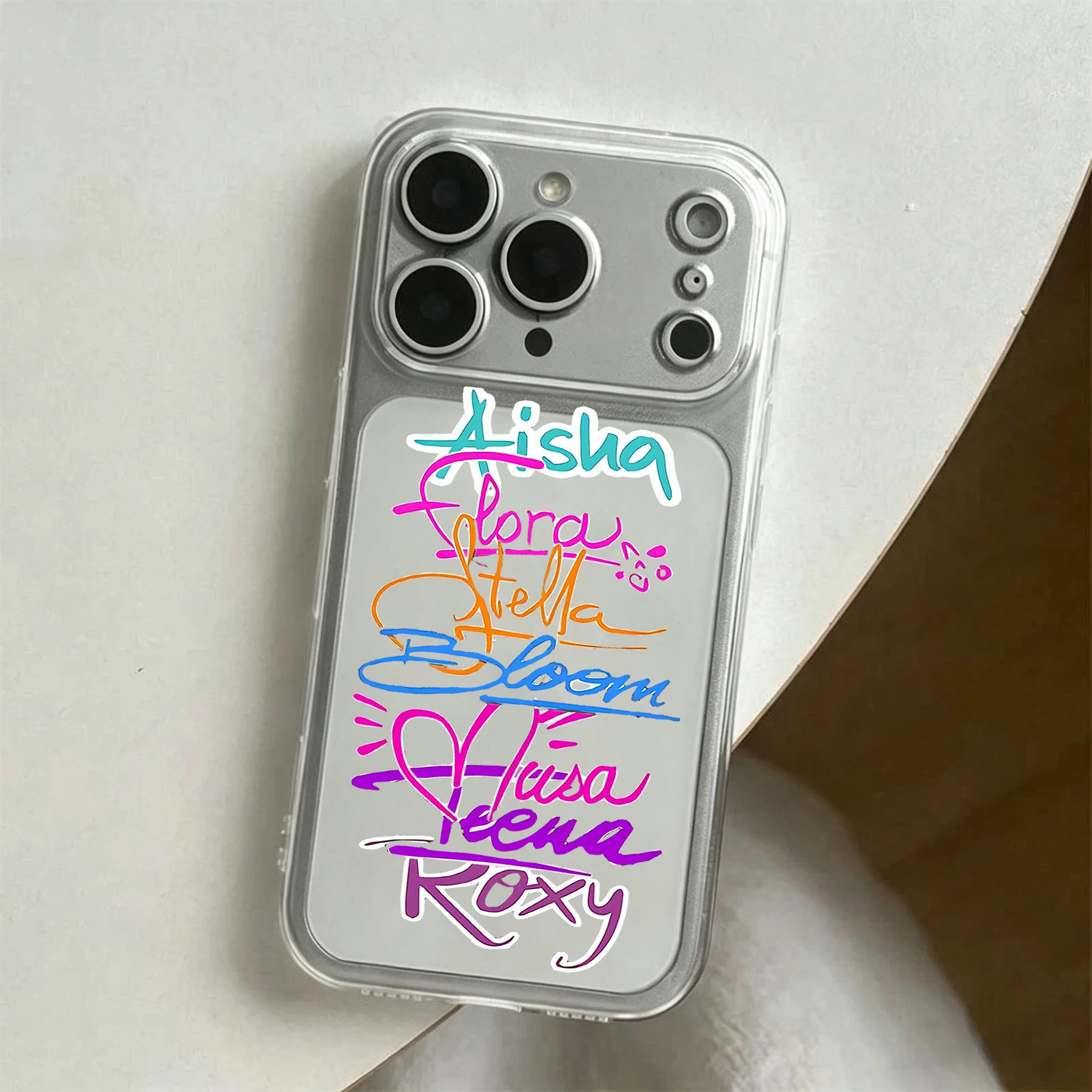 Фото Чехол для телефона Samsung Galaxy S26 S25 S24 S23 S22 S21 S20 FE Note20 Note10 Edge Plus Ultra Lite 5G с милым мультяшным дизайном Winxs №5