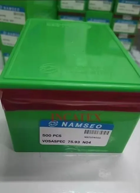 Фото 500 шт. оригинальных корейских вязальных игл NAMSEO VOSASPEC 75.93 N04 для китайских вязальных машин SHIMA SEIKI №3
