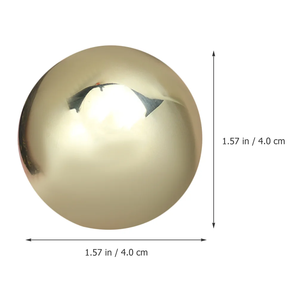 

Small Hand Rolling Balls Massaging Portable Massage Exercise Brass Decorative Handballs Relaxing Palm