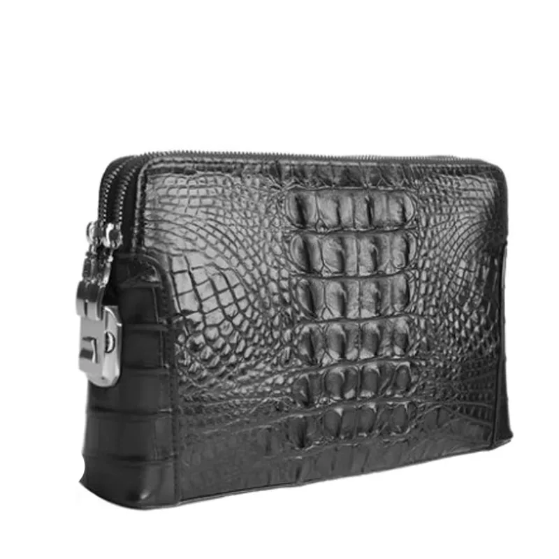 Mafeimengge сумка из крокодиловой кожи мужская с замком в деловом коду сумка-конверт