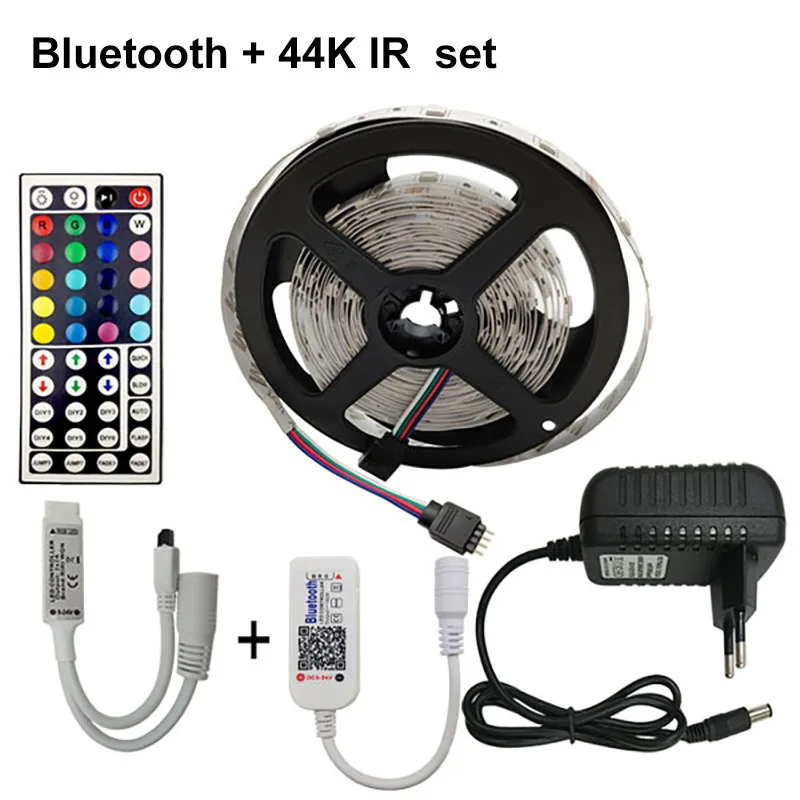 Светодиодная лента RGB 5050 5 м 10 без водонепроницаемой диодной ленты гибкая