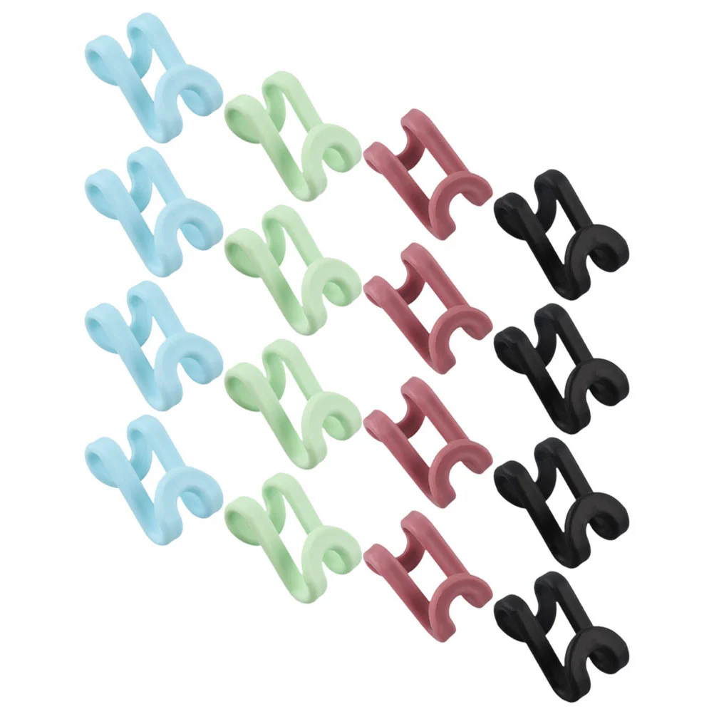 

24 Pcs Extend Hooks Coat Hangers Clothes Connector Practical Heavy Duty Space Saving Connection Stackable Wardrobe Clothing