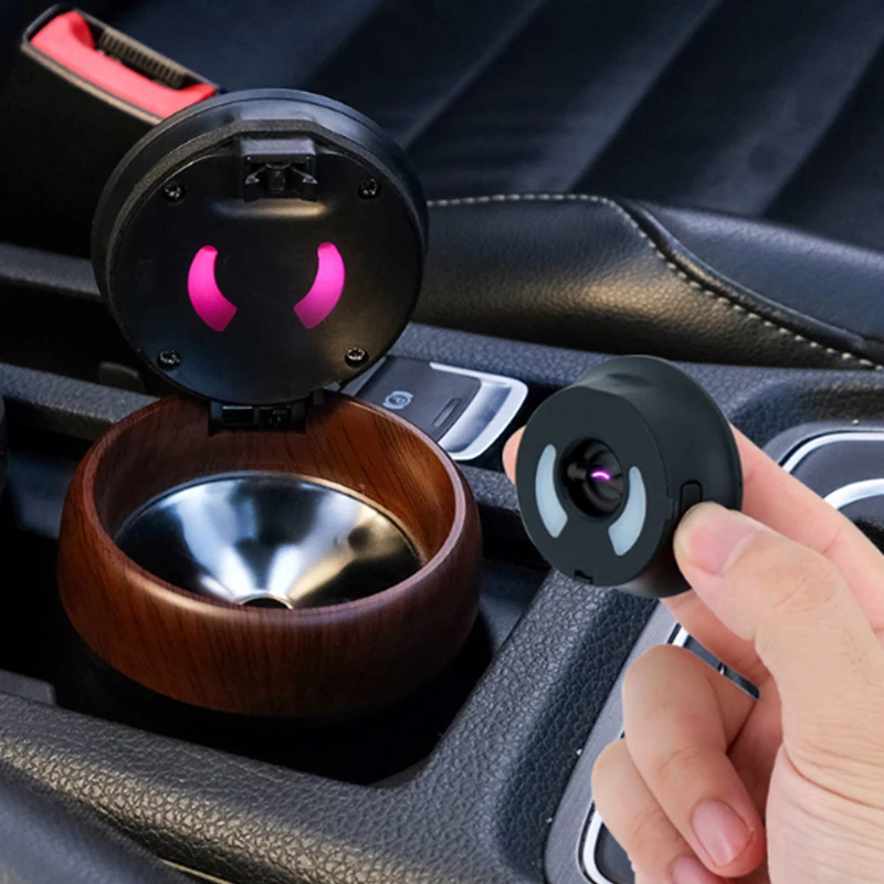 

Пепельница 518Car с электрической дугой и подсветкой с крышкой, креативные автомобильные принадлежности