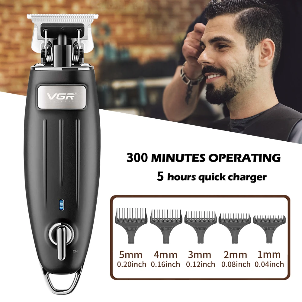 VGR192 Hair Trimmer For Men Beard Trimer Professional Hair Clipper Electr Razor Hair Cutting Machine Haircut Electr Shaver