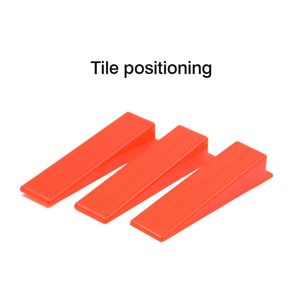 

100pcs 1/1.5/2/2.5/3mm leveling Wedges Tile Levelling Spacers Clips Flooring Tiling Tools Floor Tile Kits leveling wedges