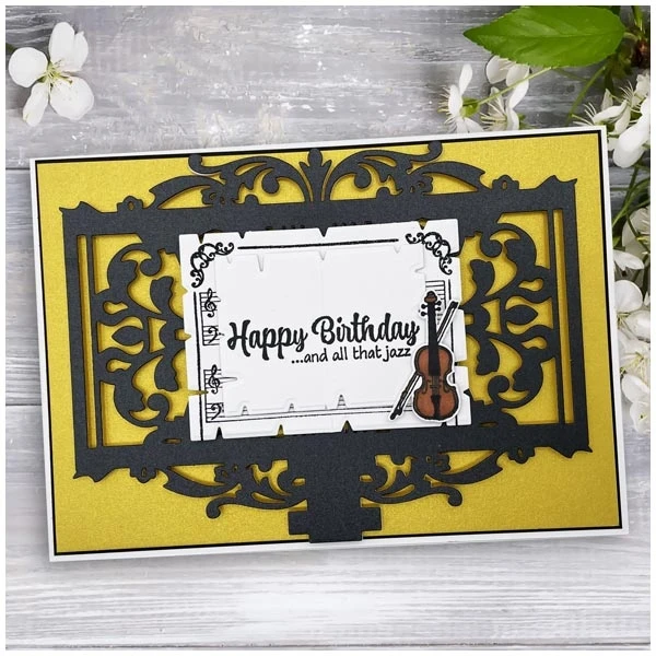 Новинка 2022 пресс-формы для скрапбукинга изготовления бумаги музыкальная