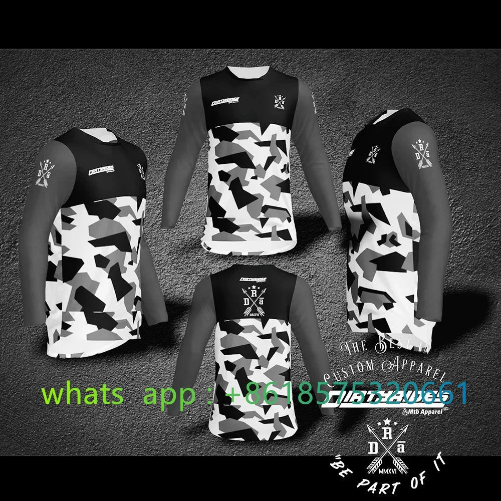 2022 одежда для горного велосипеда Джерси мотокросса трюков мужская рубашка