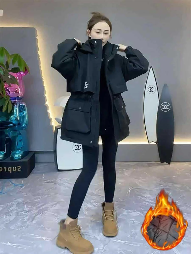 Популярная верхняя одежда этого года для женщин новинка 2024 осенне-зимняя