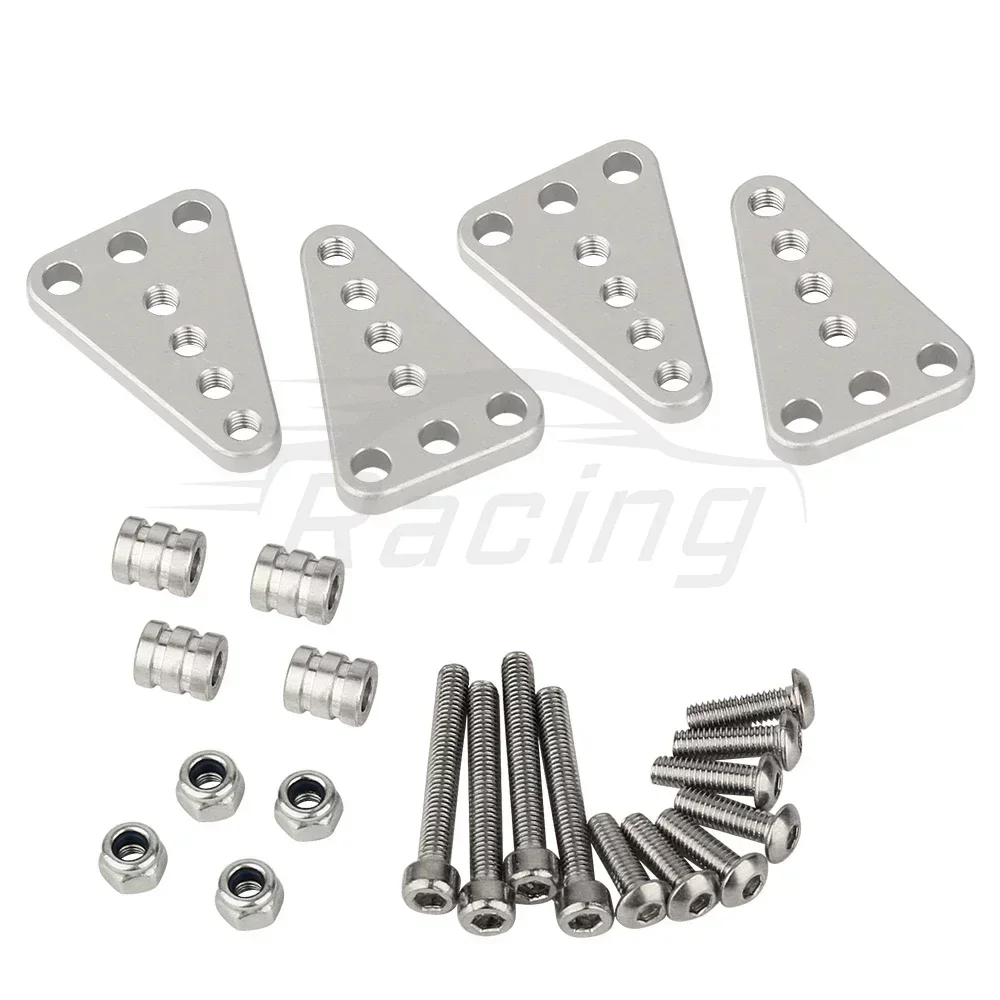 Регулируемые кольца из сплава для осевого автомобиля 4 шт