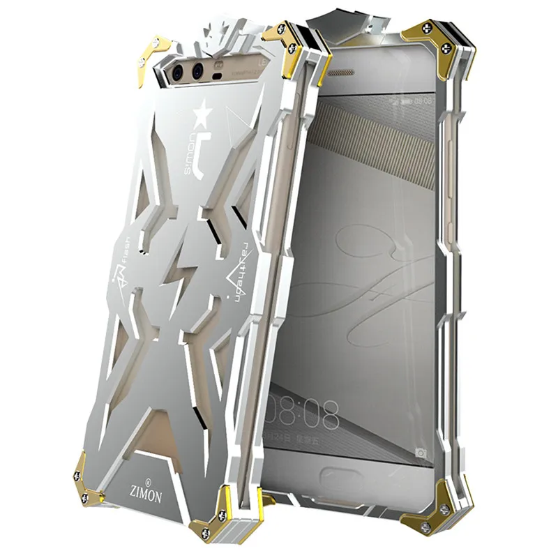 Metal Steel Machinery Series Cases Powerful For Honor V40 50 Se X20 30 9 Lite Magic 3 Honor50 Se Pro Aluminum CASE Cover