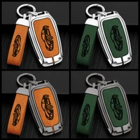 fashion car key case cover for toyota highlander land cruiser riez rav4 camry corolla crown prado car key bag shell accessories