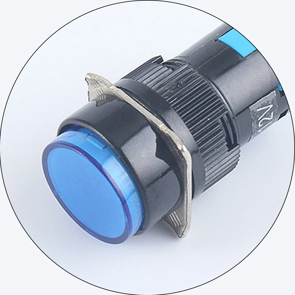 

Кнопочные переключатели, 16 мм, 12 В, 24 В, 220 В, 1NO1NC, 2NO2NC, светильник кой/светодиодный Ной лампы