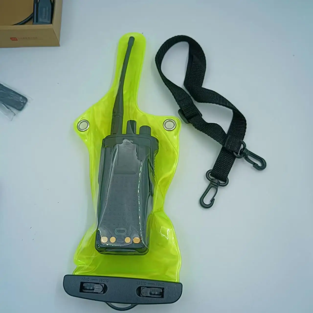 Портативная водонепроницаемая сумка для раций двусторонняя радиостанция полная